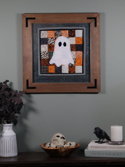 After Dark | Ghost Quilted Wall Hanging