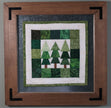 Among the Pines | Pine Tree Quilted Wall Hanging