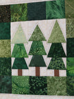 Among the Pines | Pine Tree Quilted Wall Hanging