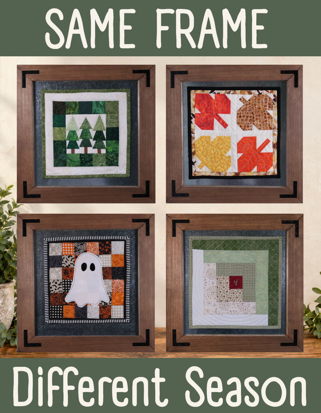 Magnetic Finishing Guide for Mini Quilts
