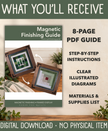 Magnetic Finishing Guide for Mini Quilts
