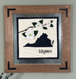 Virginia in Bloom | Virginia Dogwood  Quilted Wall Hanging